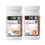 DietXP NRGT Combo Pack | Masala & Peach Flavoured Energy Drink Mix | 40mg Caffeine | No Added Sugar | 100 Servings
