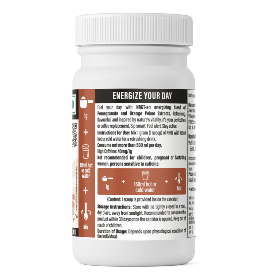 DietXp NRGT Energy Drink Mix – Masala Tea Flavoured (50g)