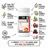 DietXp NRGT  Energy Drink Mix bottle with nutritional information on a white background