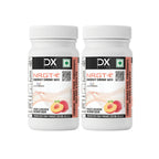 DietXP NRGT Peach Tea Energy Drink Mix | 40 mg Caffeine, 0 g Added Sugar | Pack of 2, 100 Servings