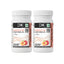 DietXP NRGT Peach Tea Energy Drink Mix | 40 mg Caffeine, 0 g Added Sugar | Pack of 2, 100 Servings