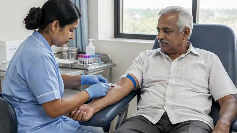 Blood test for vitamin B12